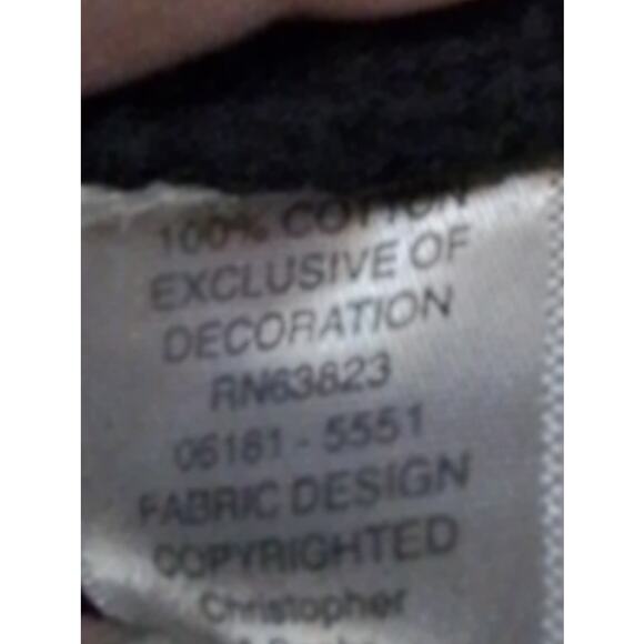 Christopher & Banks; Navy Christmas sweater - Picture 7 of 7